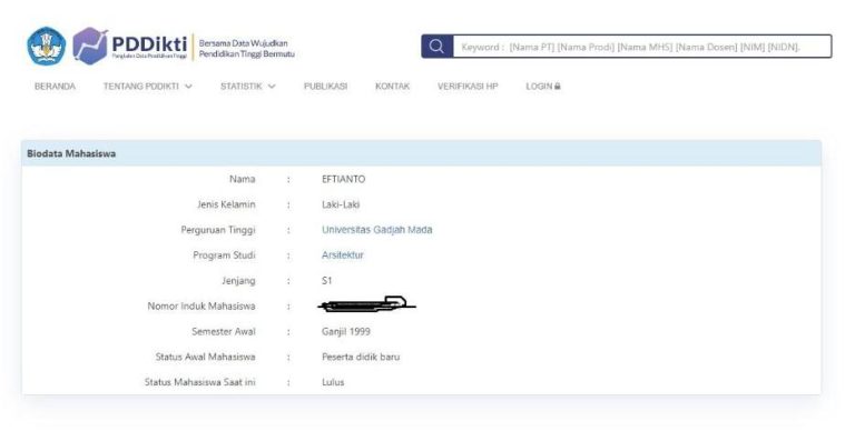 Cara Cek Data Mahasiswa Di Forlap Dikti Jangan Sampai Tidak Terdaftar