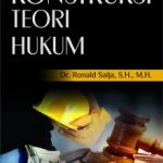 Buku Konstruksi Teori Hukum