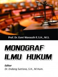 Buku Monograf Ilmu Hukum