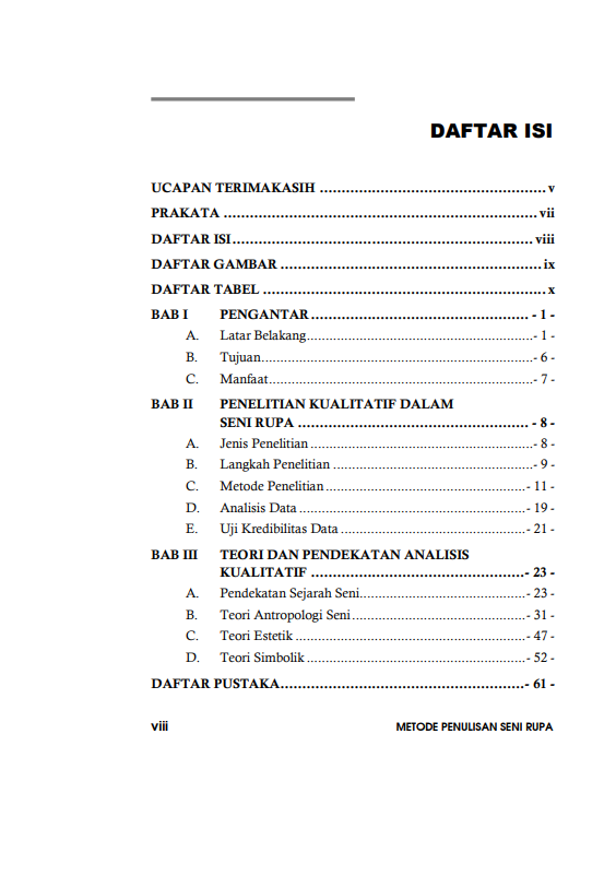 Buku Ajar Mata Kuliah Metode Penulisan Seni Rupa - Gambar 2