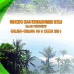 Buku Urgensi dan Kemandirian Desa