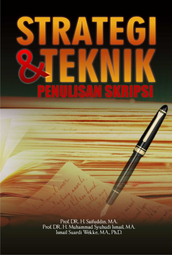 Buku Strategi Dan Teknik Penulisan Skripsi Penerbit Deepublish