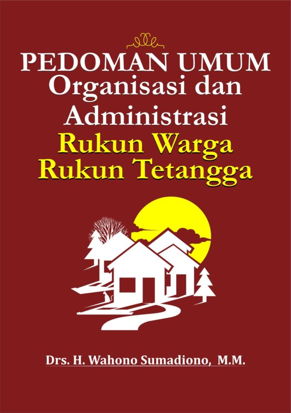Buku Pedoman Umum Organisasi