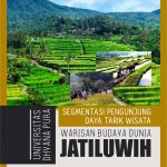 Buku Segmentasi Pengunjung Daya Tarik Wisata Warisan Budaya Dunia Jatiluwih