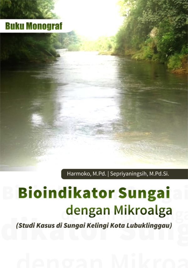 Monograf Bioindikator Sungai dengan okroalga
