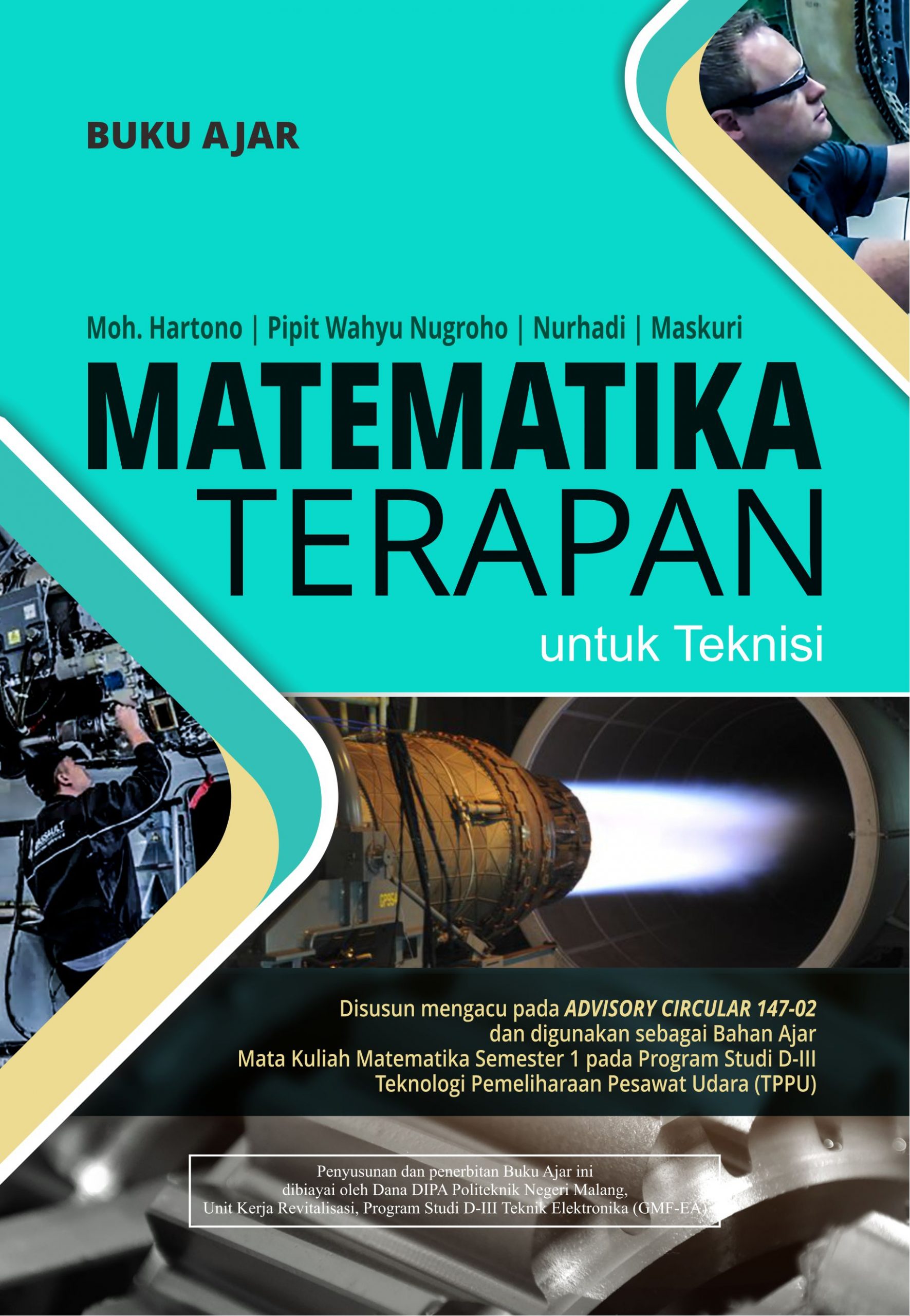 Gambar Buku Ajar Matematika Terapan untuk Teknisi - Penerbit Deepublish