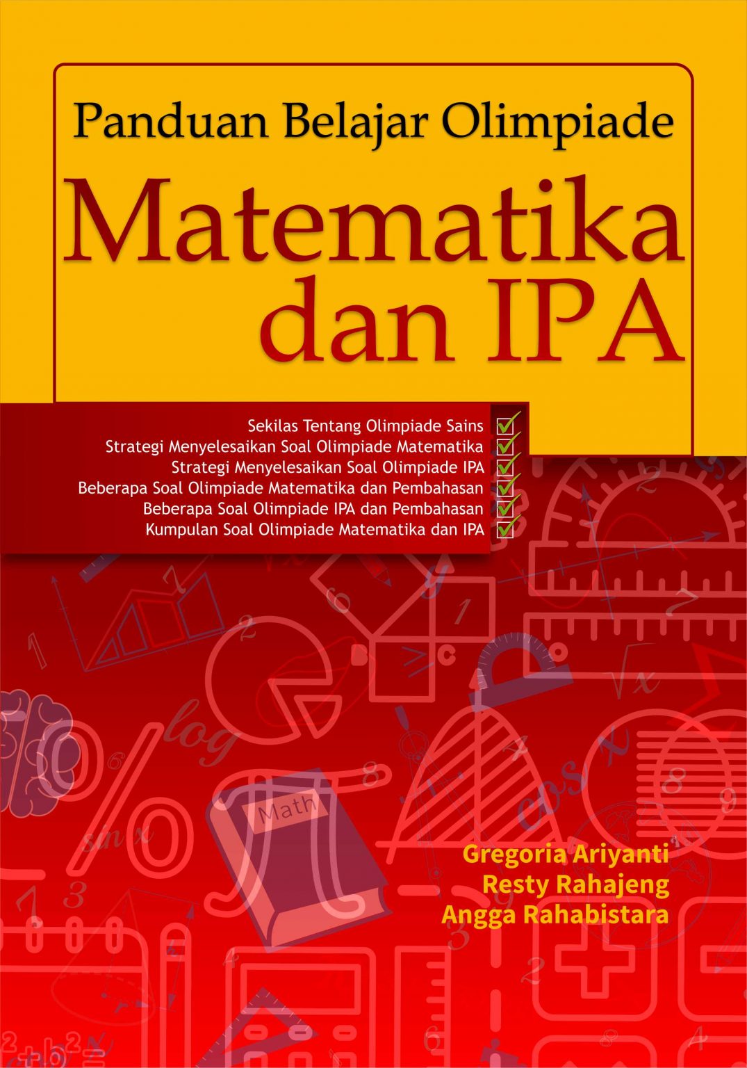 Buku Panduan Belajar Olimpiade Matematika Dan IPA - Deepublish