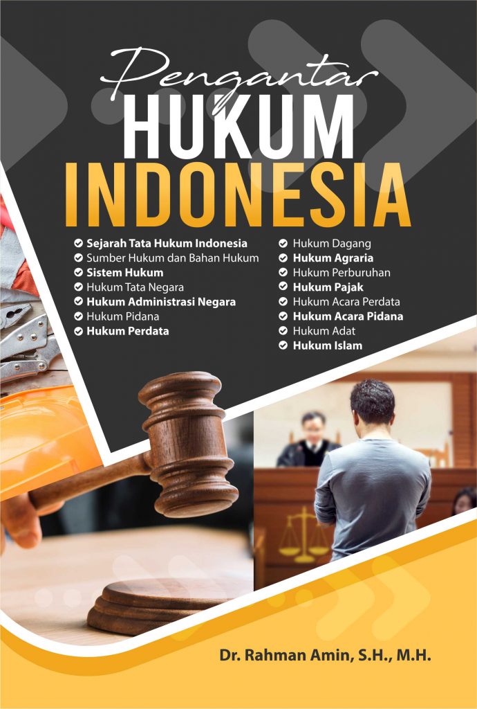 Buku Pengantar Hukum Indonesia - Penerbit Deepublish