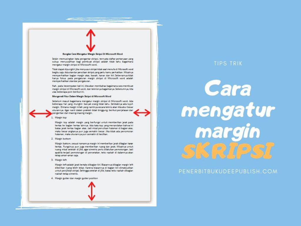 Cara Mengatur Margin Skripsi 4 4 3 3 Ms Word Beserta Gambar