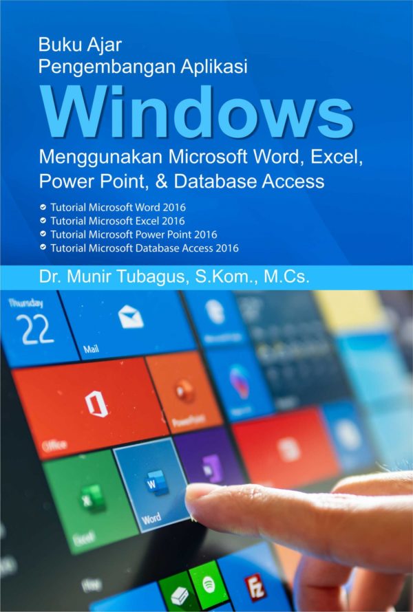 Buku Ajar Pengembangan Aplikasi Windows