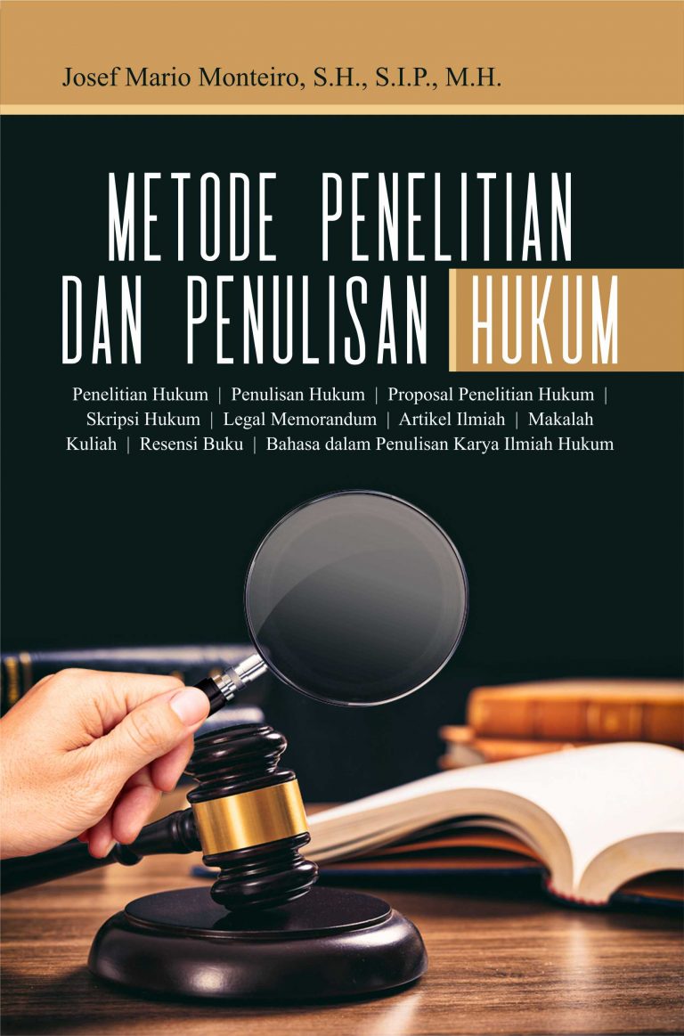 Metode Penelitian dan Penulisan Hukum_