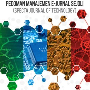 Buku Pedoman Manajemen E-Jurnal SEJOLI (SPECTA Journal Of Technology)