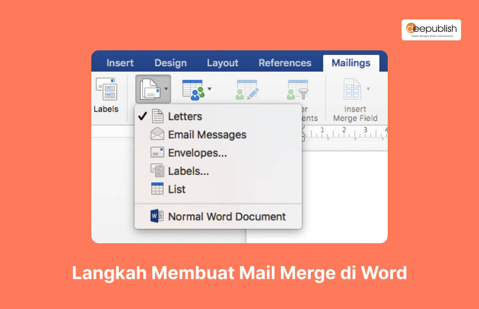 Membuat Mail Merge di Word