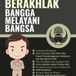 Buku ASN Berakhlak Bangga Melayani Bangsa