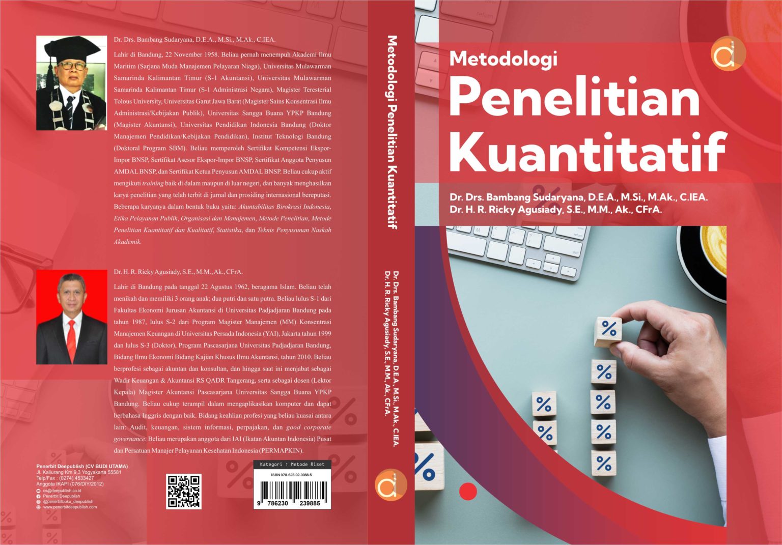 Buku Metodologi Penelitian Kuantitatif - Penerbit Deepublish