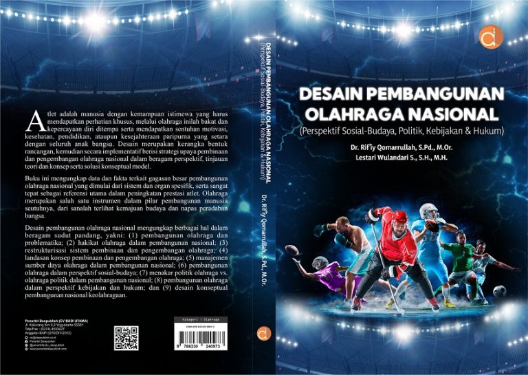 Buku Desain Pembangunan Olahraga Nasional (Perspektif Sosial-Budaya)