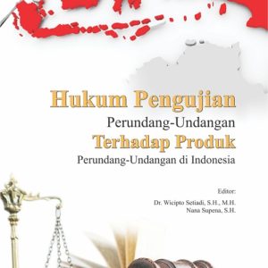 Buku Hukum Pengujian Perundang-Undangan Terhadap Produk Perundang-Undangan di Indonesia