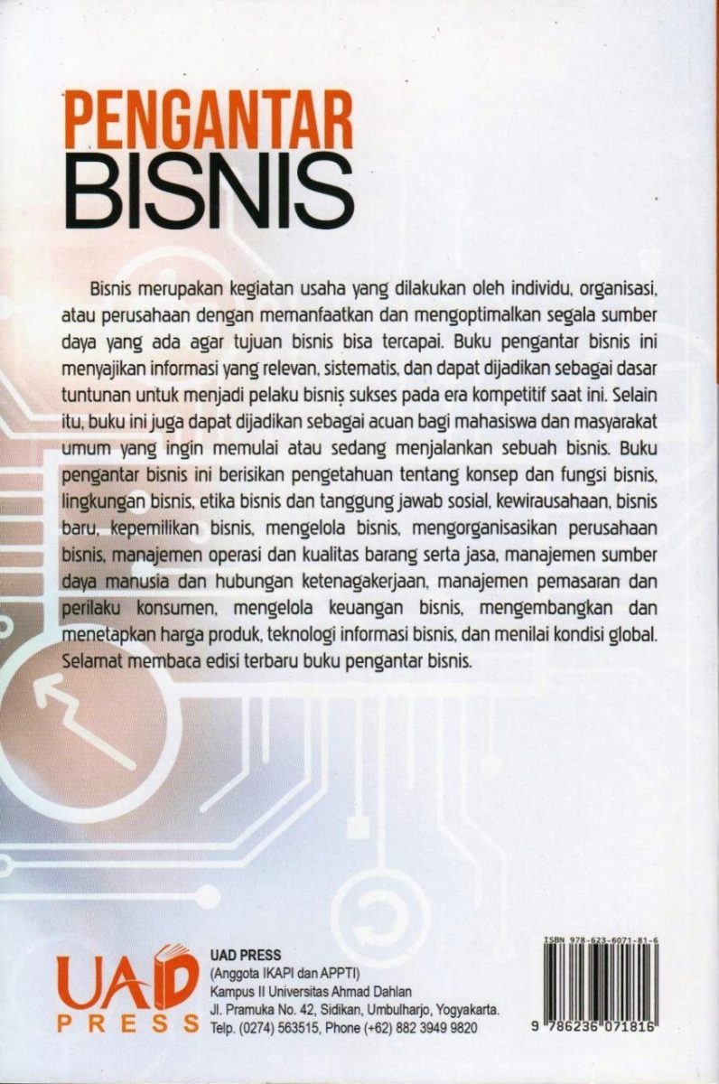 Buku Referensi Pengantar Bisnis