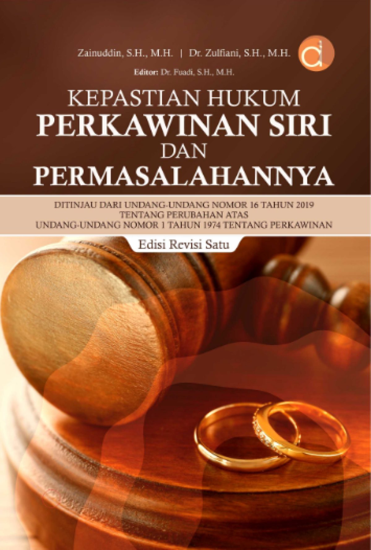 Buku Kepastian Hukum Perkawinan Siri Dan Permasalahannya Ph