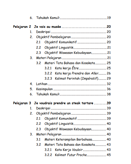 Buku Belajar Bahasa Prancis Dengan Pendekatan Augmented