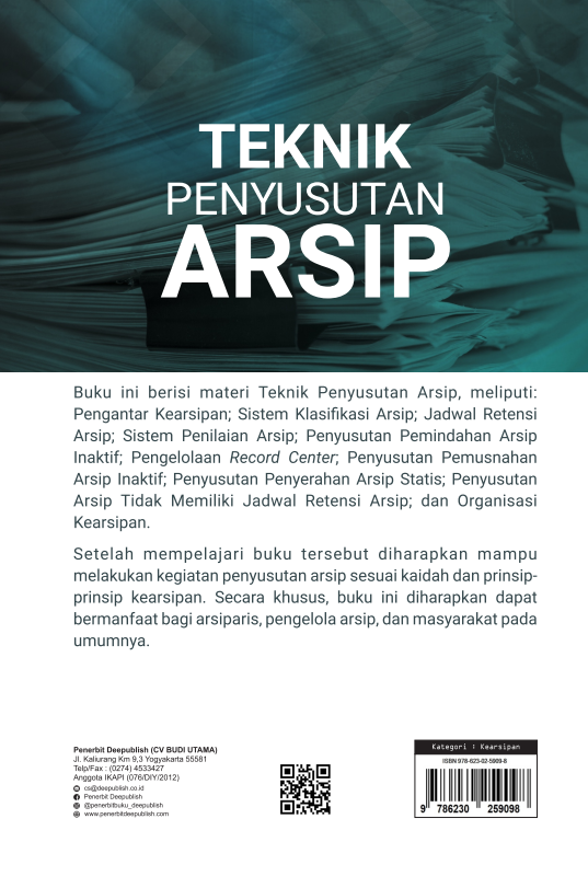 Buku Teknik Penyusutan Arsip - Gambar 5