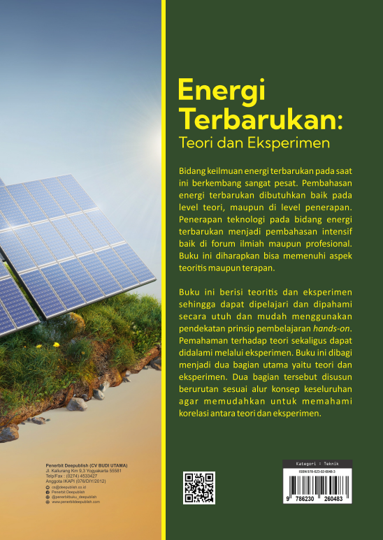 Buku Energi Terbarukan: Teori dan Eksperimen - Gambar 4