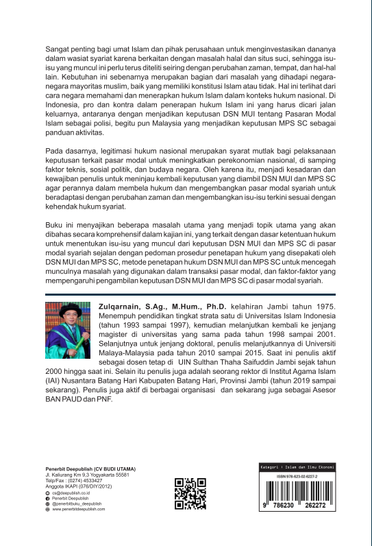 Buku Metode Penetapan Hukum Islam dalam Isu Pasar Modal Islam di Indonesia dan Malaysia - Gambar 4