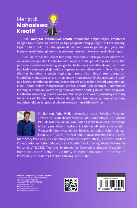 Buku Menjadi Mahasiswa Kreatif - Gambar 4