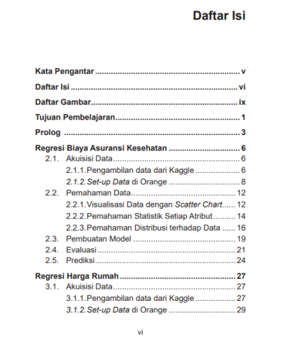 E-Book Belajar Regresi Dan Klasifikasi Secara Mudah