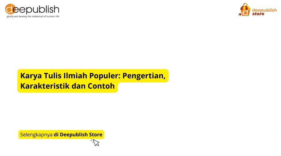 karya tulis ilmiah populer