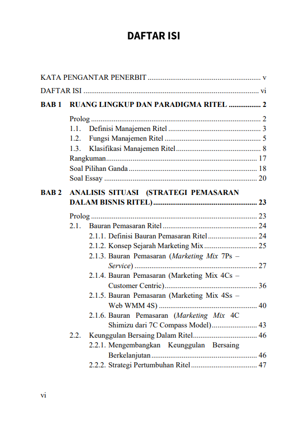 E Book Manajemen Ritel Konsep Dan Strategi 