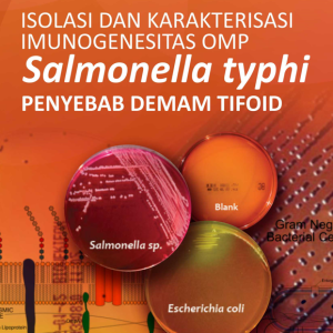 Buku Isolasi dan Karakterisasi Imunogenesitas OMP Salmonella typhi Penyebab Demam Tifoid