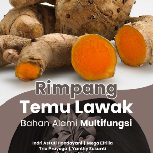 Buku Rimpang Temu Lawak, Bahan Alami Multifungsi