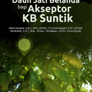 Buku Daun Jati Belanda Bagi Akseptor KB Suntik
