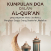 Buku Kumpulan Doa dalam Al-Qur'an yang Diajarkan Allah, Doa Rosul, Penghuni Surga, Orang Shaleh/ah, Malaikat
