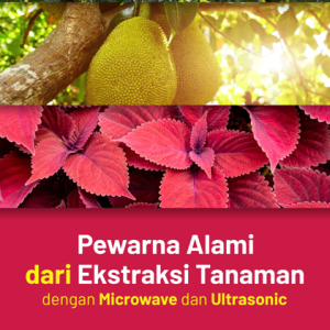 Buku Pewarna Alami dari Ekstraksi Tanaman dengan Microwave dan Ultrasonic