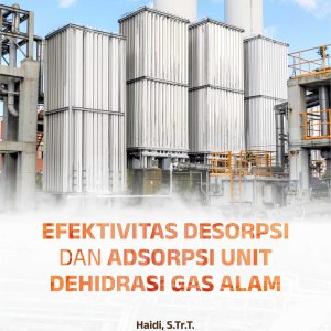 Buku Efektivitas Desorpsi dan Adsorpsi Unit Dehidrasi Gas Alam