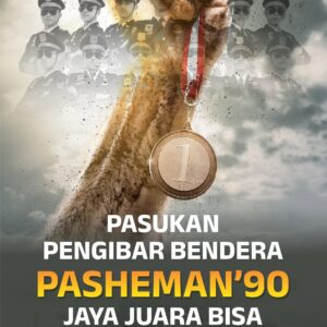 Buku Pasukan Pengibar Bendera Pasheman’90 Jaya Juara Bisa