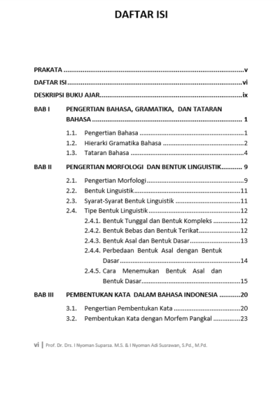 Buku Ajar Morfologi: Teori Dan Penerapannya - Gambar 2