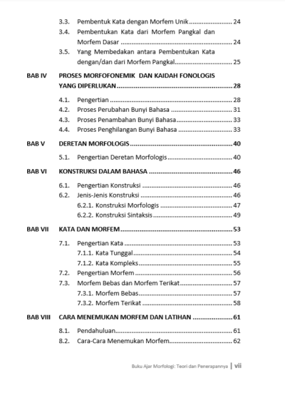 Buku Ajar Morfologi: Teori Dan Penerapannya - Gambar 3