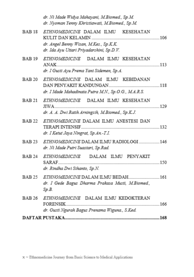 Buku Ethnomedicine Journey From Basic Science to Medical Applications - Gambar 4