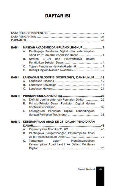 Buku Naskah Akademik “Prinsip Penilaian Digital Keterampilan Abad 21 dengan Kerangka Science, Technology, Engineering, and Mathematics untuk Siswa Sekolah Dasar” - Gambar 2