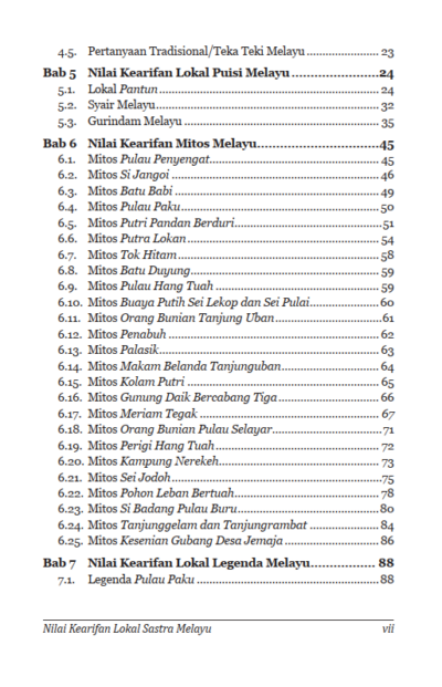 Gambar 3 - Nilai kearifan lokal sastra Melayu