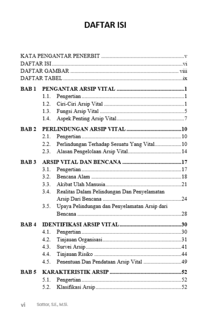 Buku Manajemen Arsip Vital - Gambar 2