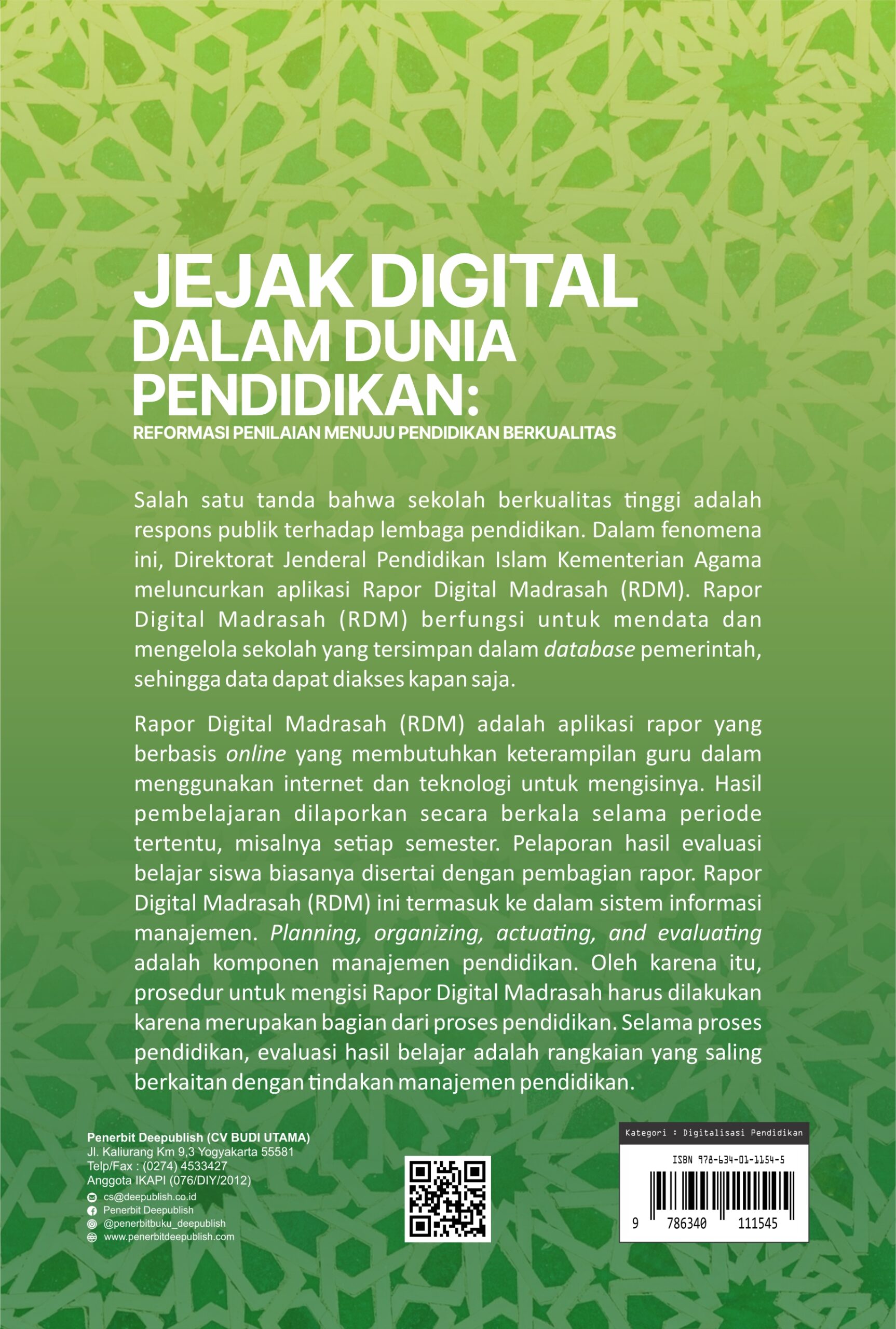 Buku Jejak Digital Dalam Dunia Pendidikan: Reformasi Penilaian Menuju Pendidikan Berkualitas - Gambar 3