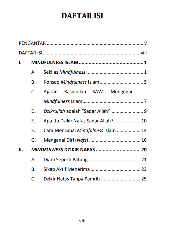 Buku Mindfulness Dzikir Nafas - Gambar 3