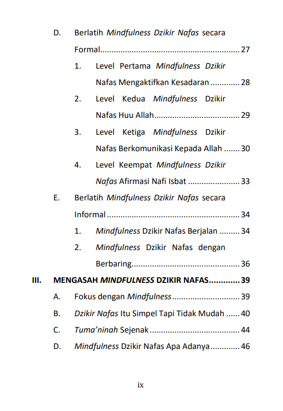 Buku Mindfulness Dzikir Nafas - Gambar 4