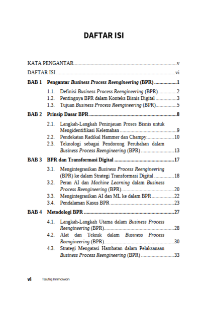 Buku Business Process Reengineering (BPR) - Gambar 4