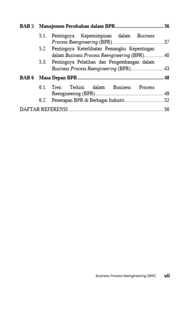 Buku Business Process Reengineering (BPR) - Gambar 3