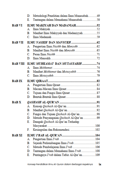 Buku Konsep Pendidikan Ilmu Al-Quran dalam Berbagai Aspeknya - Gambar 5